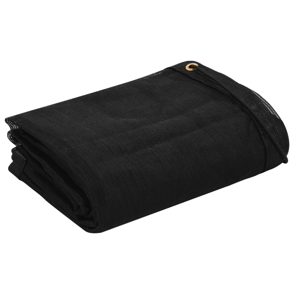 vidaXL Trailer Net HDPE 1.5x2.7 m Black