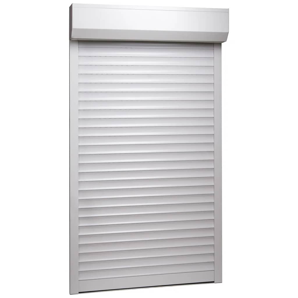 vidaXL Roller Shutter Aluminium 110x220 cm White