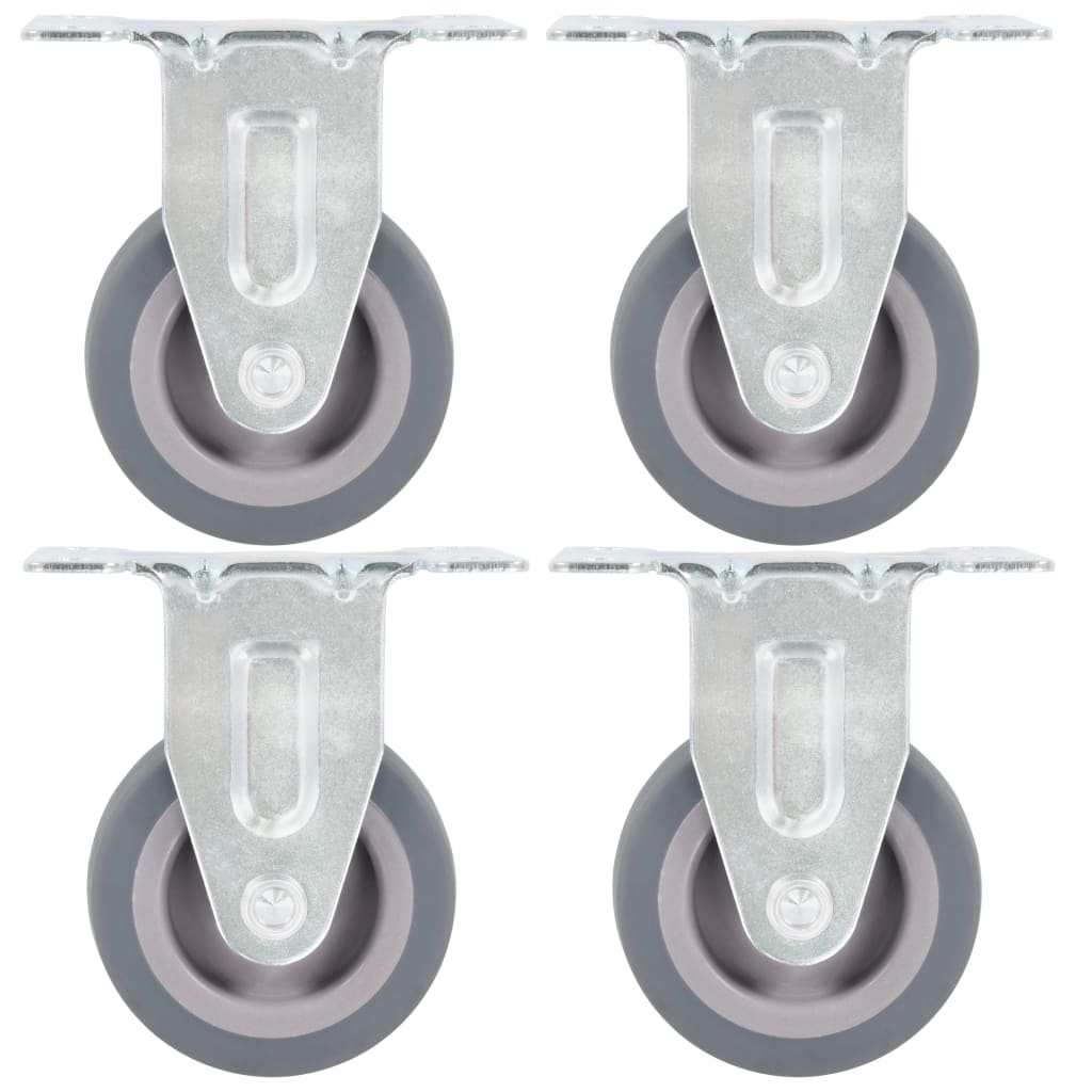 vidaXL 8 pcs Fixed Casters 50 mm
