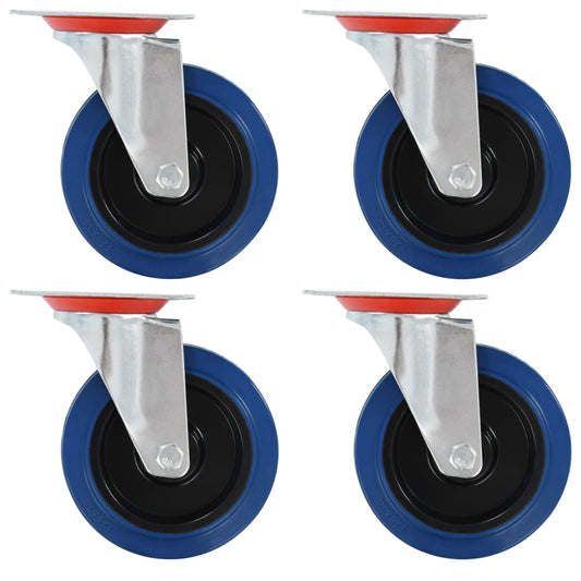 vidaXL 32 pcs Swivel Casters 125 mm