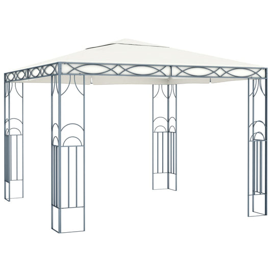 vidaXL Gazebo 300x300 cm Cream