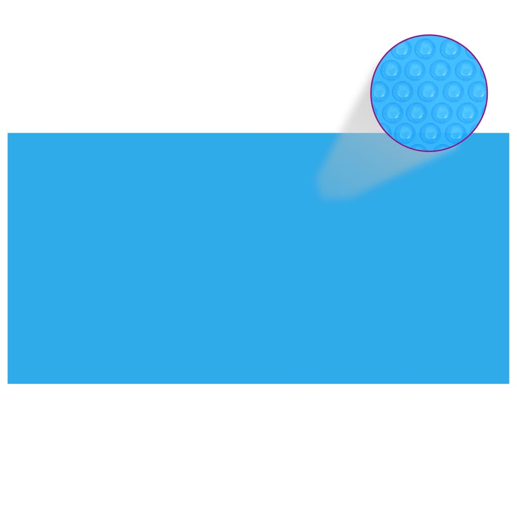 vidaXL Pool Cover Blue 400x200 cm PE
