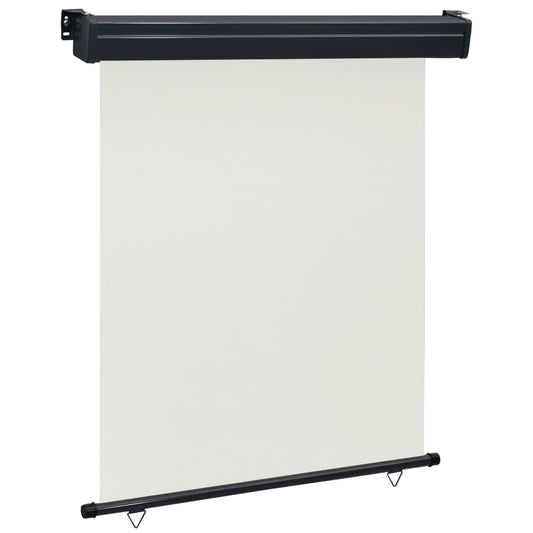vidaXL Balcony Side Awning 140x250 cm Cream