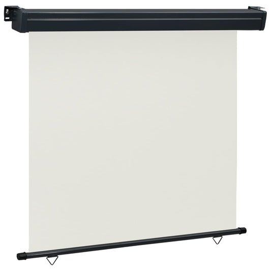 vidaXL Balcony Side Awning 160x250 cm Cream