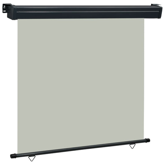 vidaXL Balcony Side Awning 170x250 cm Grey