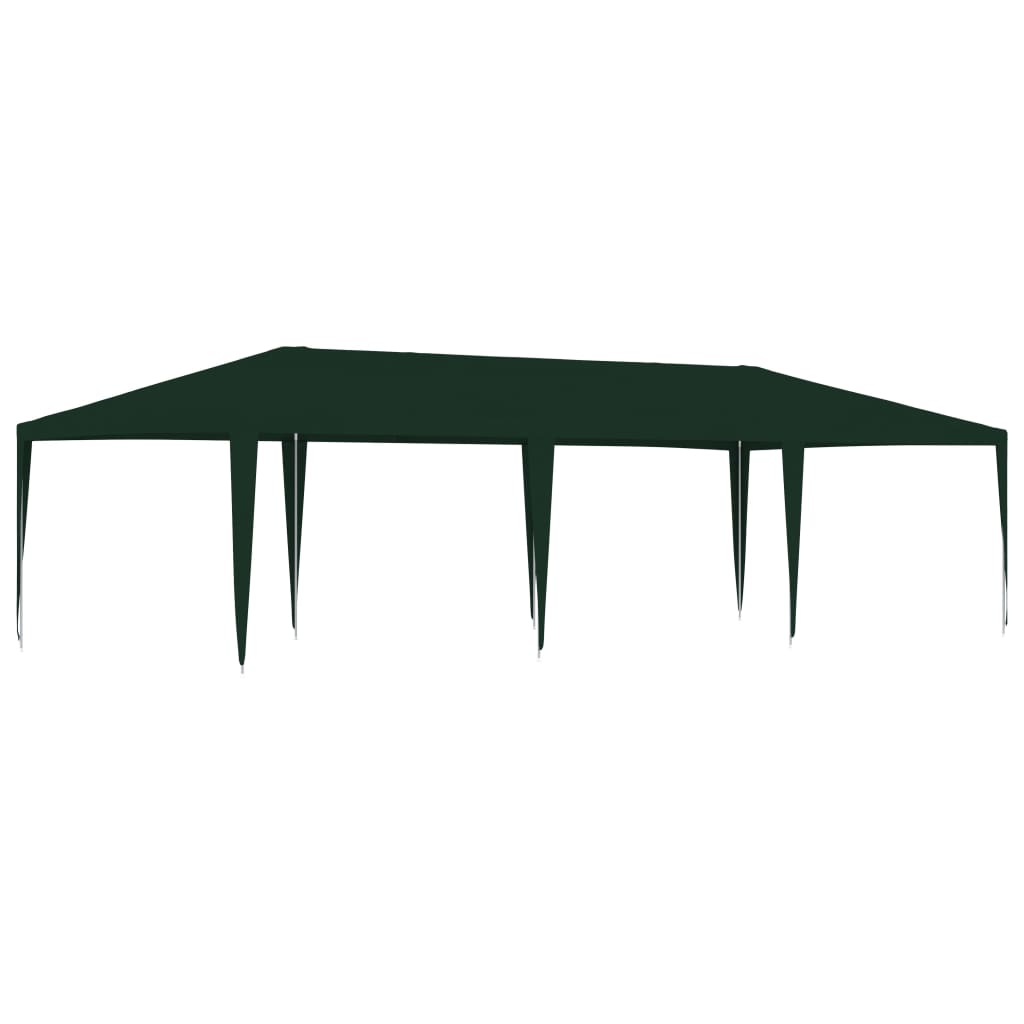 vidaXL Professional Party Tent 4x9 m Green 90 g/må_