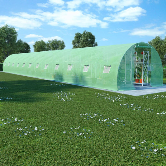 vidaXL Greenhouse 54 må_ 18x3x2 m