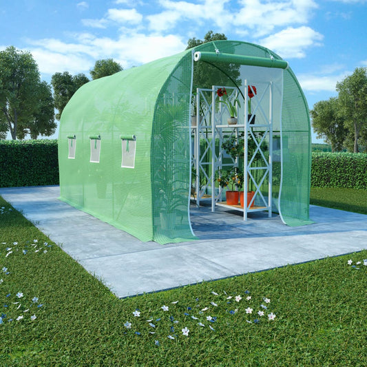 vidaXL Greenhouse 6.86 må_ 3.43x2x2 m