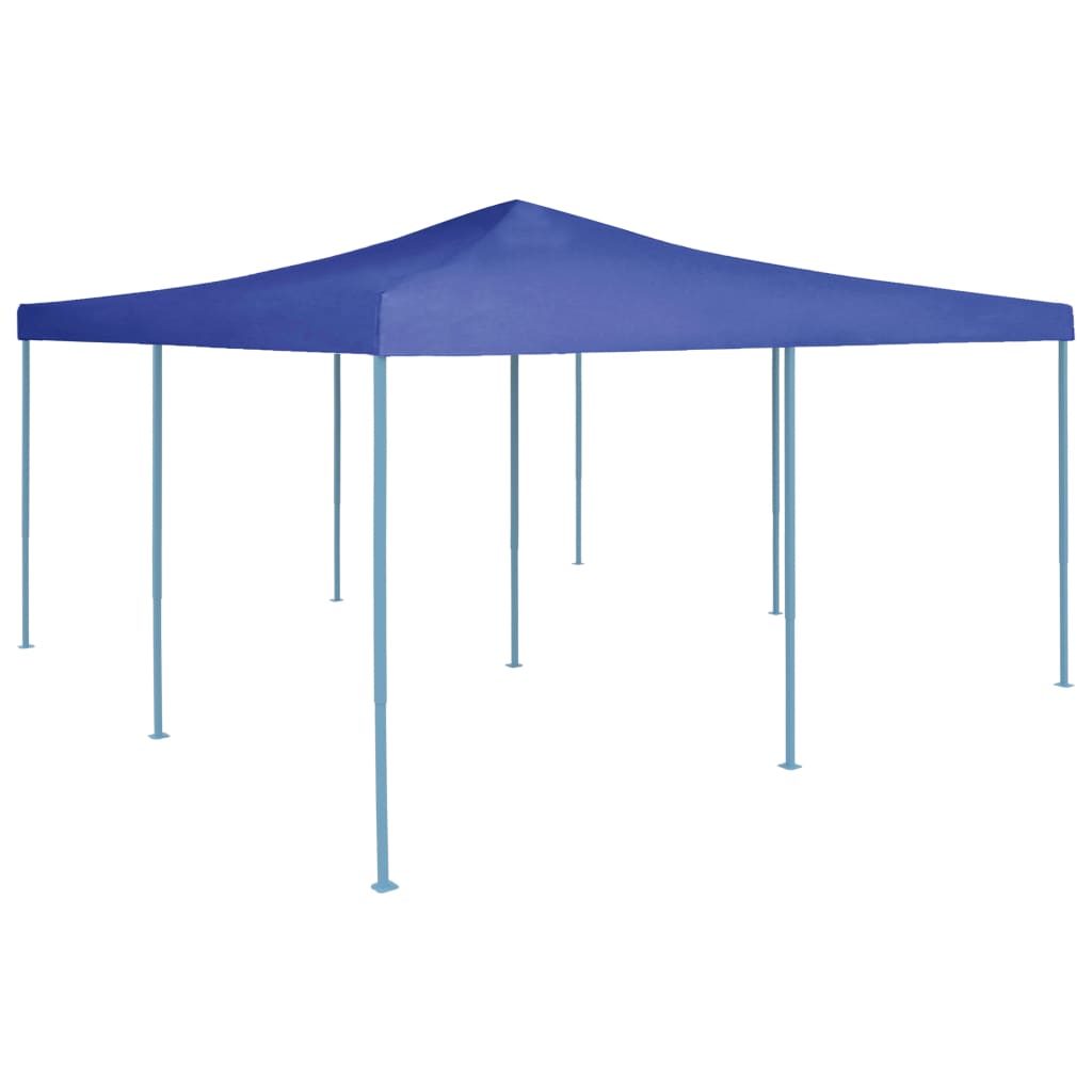 vidaXL Folding Gazebo 5x5 m Blue