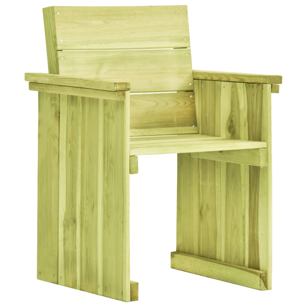 vidaXL Garden Chair Impregnated Pinewood