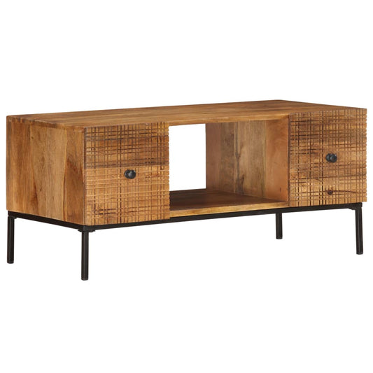 vidaXL Coffee Table 90x45x40 cm Solid Mango Wood