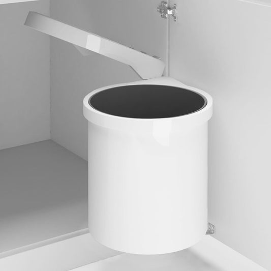 vidaXL Kitchen Built-in Dust Bin Plastic 8 L