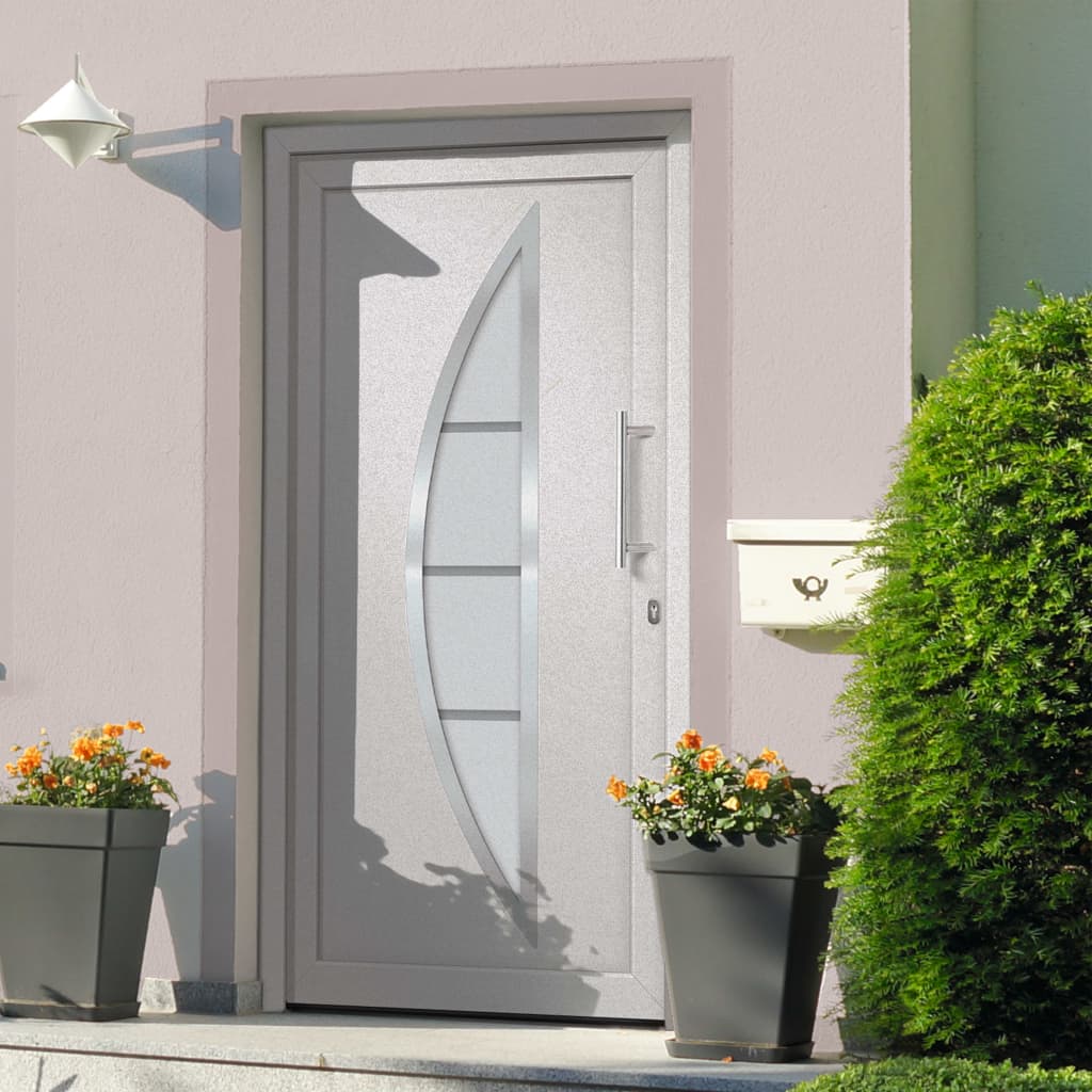 vidaXL Front Door White 88x200 cm