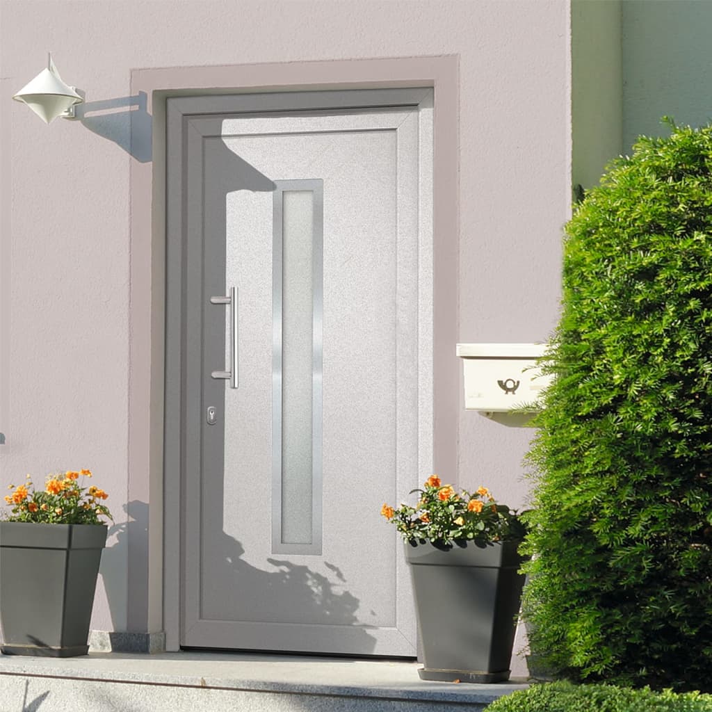 vidaXL Front Door White 98x190 cm