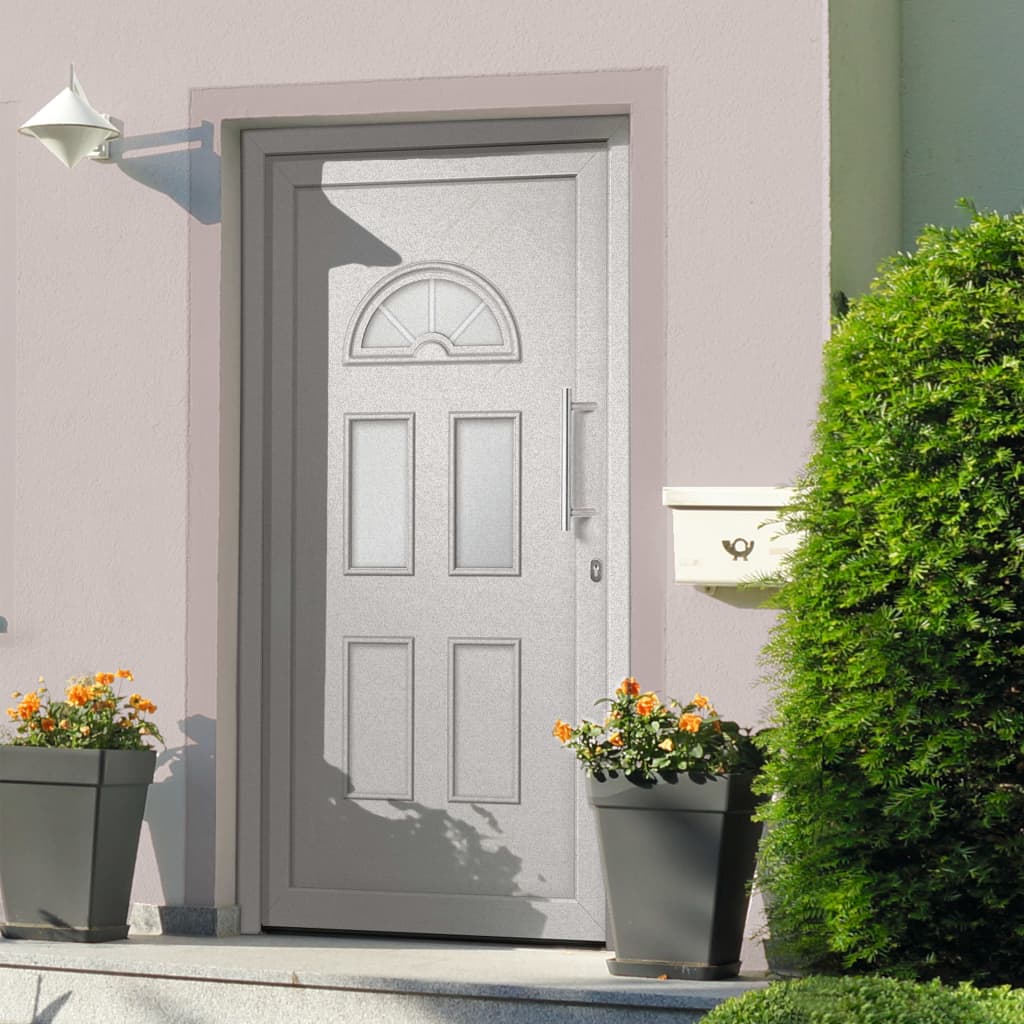 vidaXL Front Door White 98x208 cm