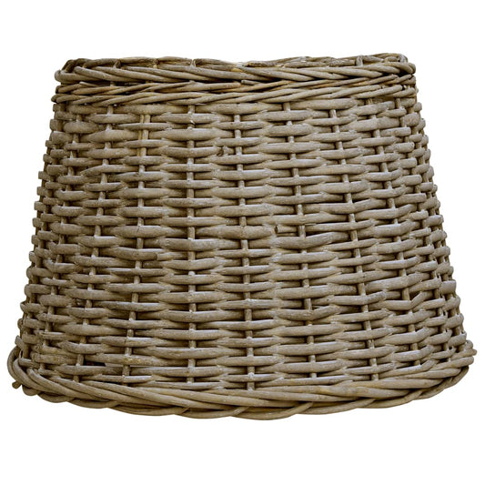 vidaXL Lamp Shade Wicker 45x28 cm Brown