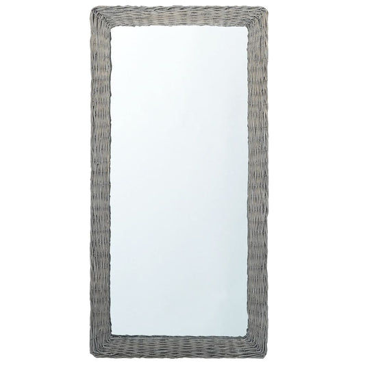 vidaXL Mirror 120x60 cm Wicker