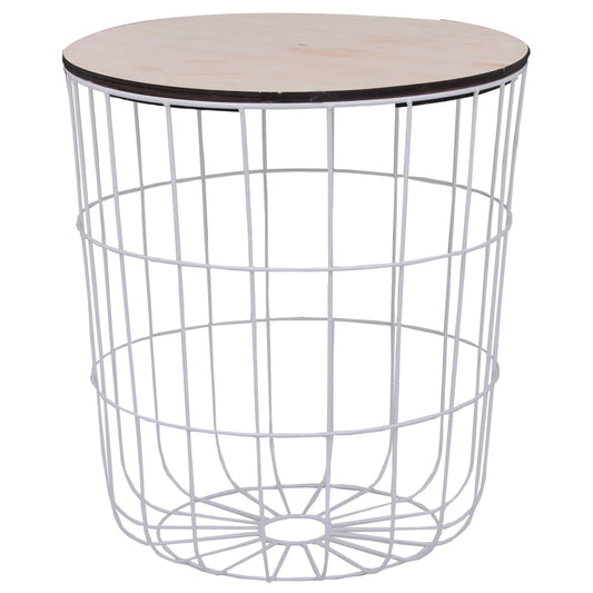 vidaXL Coffee Table White ? 39.5 cm