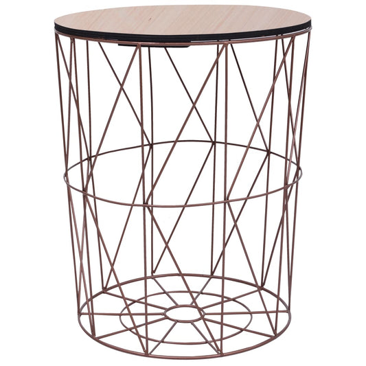 vidaXL Coffee Table Copper ? 47 cm