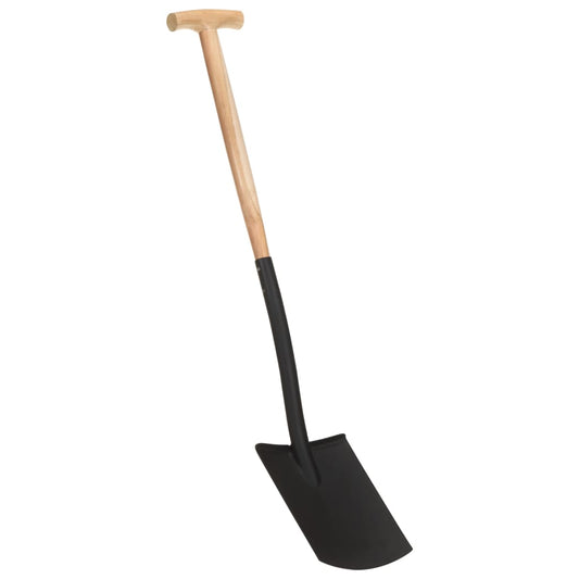 vidaXL Garden Digging Spade T Grip Steel and Hardwood