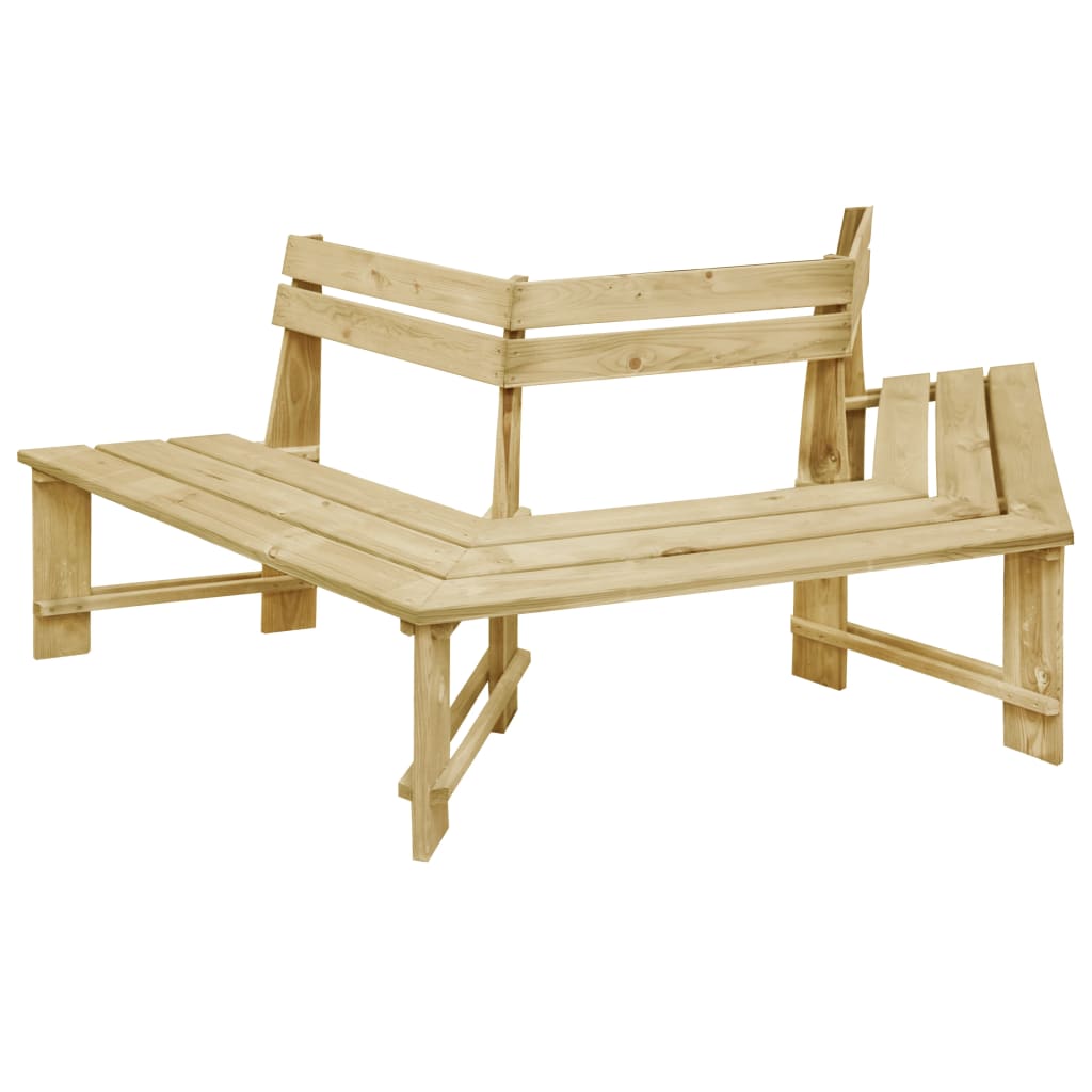 vidaXL Garden Bench 240 cm Impregnated Pinewood