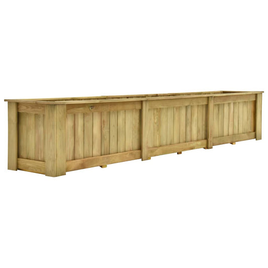 vidaXL Raised Bed 291x50x50 cm Impregnated Pinewood