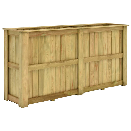 vidaXL Raised Bed 196x50x100 cm Impregnated Pinewood