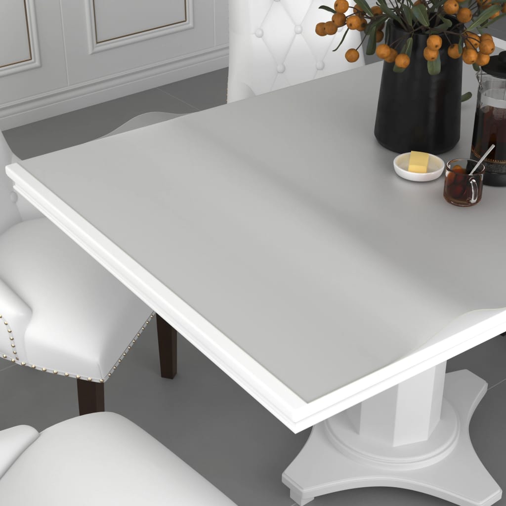 vidaXL Table Protector Matt 70x70 cm 1.6 mm PVC