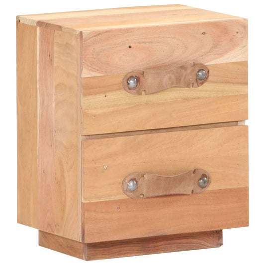 vidaXL Bedside Cabinet 40x30x50 cm Solid Reclaimed Wood