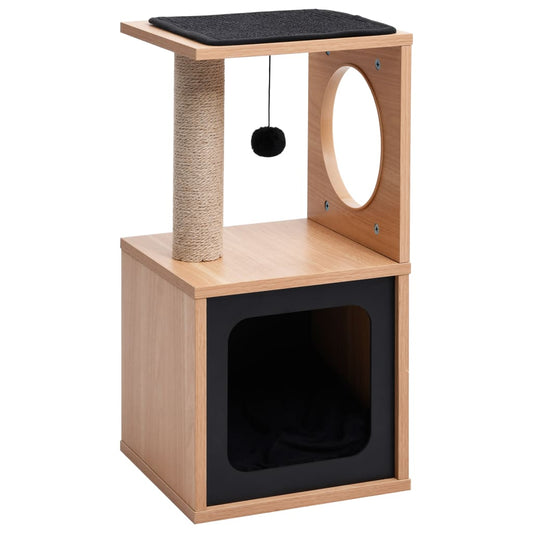 vidaXL Cat Tree with Sisal Scratching Mat 60 cm