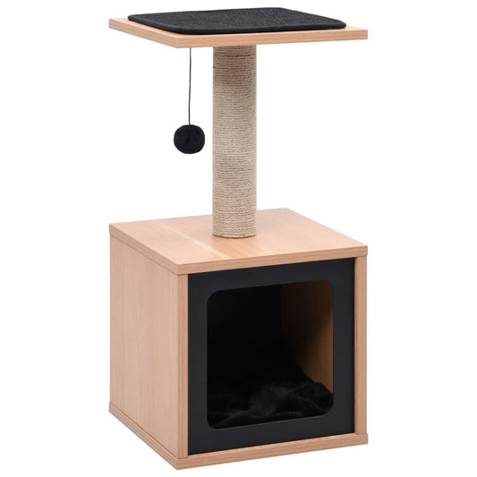 vidaXL Cat Tree with Sisal Scratching Mat 62 cm