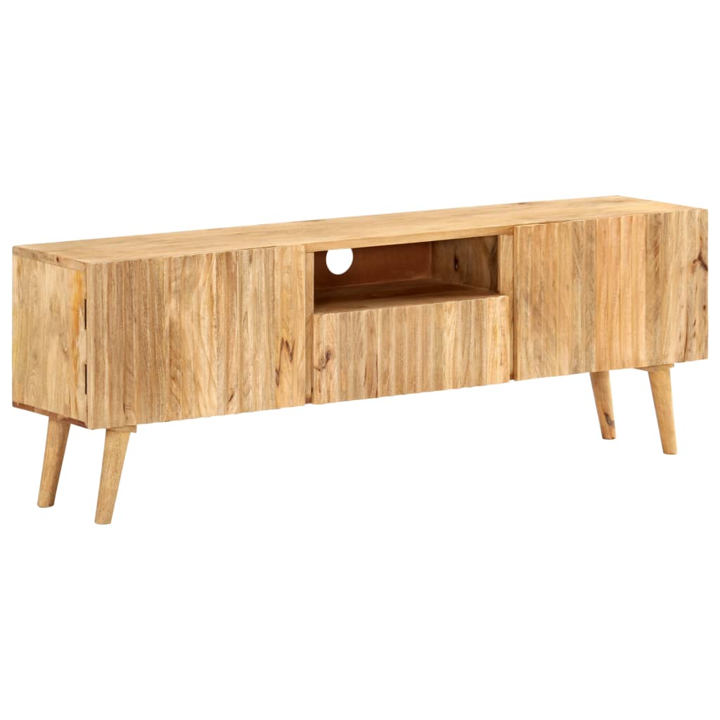vidaXL TV Cabinet 140x30x49 cm Solid Mango Wood