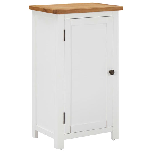 vidaXL Cupboard 45x32x85 cm Solid Oak Wood