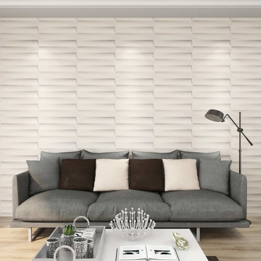 vidaXL 12 pcs Wall Panels 3D 0.5x0.5 m 3 må_