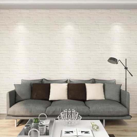 vidaXL 24 pcs Wall Panels 3D 0.5x0.5 m 6 må_