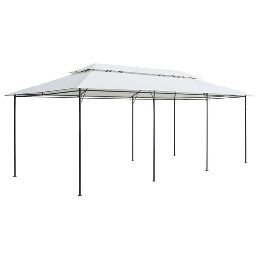 vidaXL Gazebo 600x298x270 cm White 180g/må_