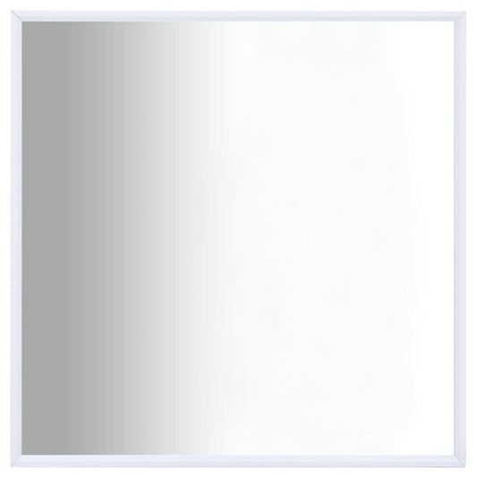 vidaXL Mirror White 60x60 cm