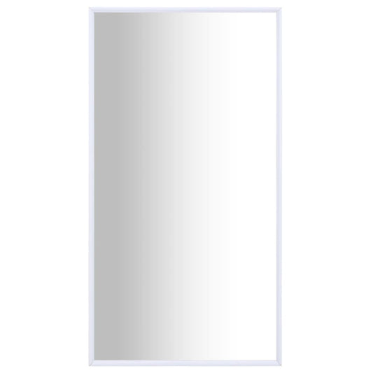 vidaXL Mirror White 100x60 cm