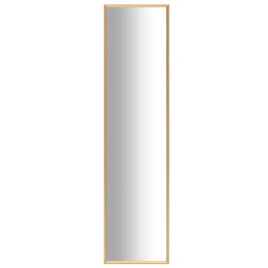 vidaXL Mirror Gold 140x40 cm