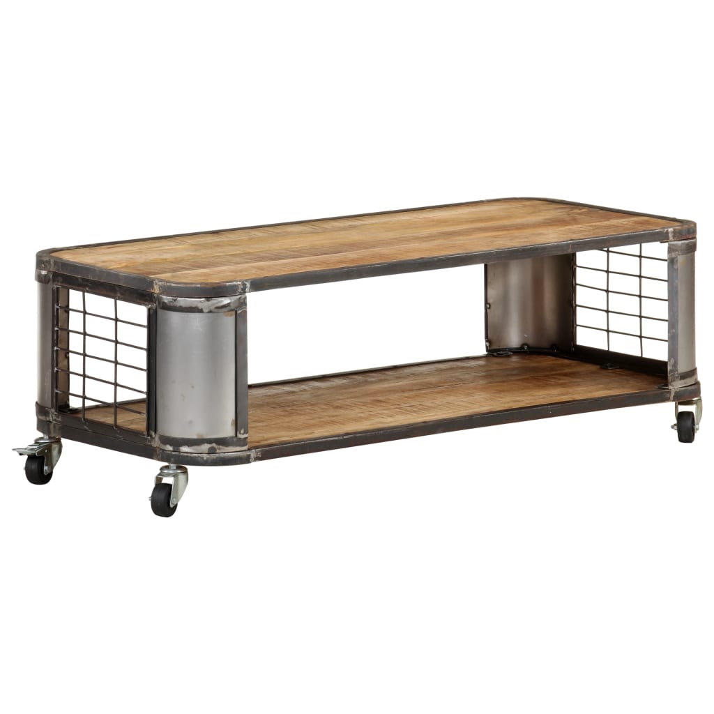 vidaXL Coffee Table 100x50x35 cm Solid Mango Wood