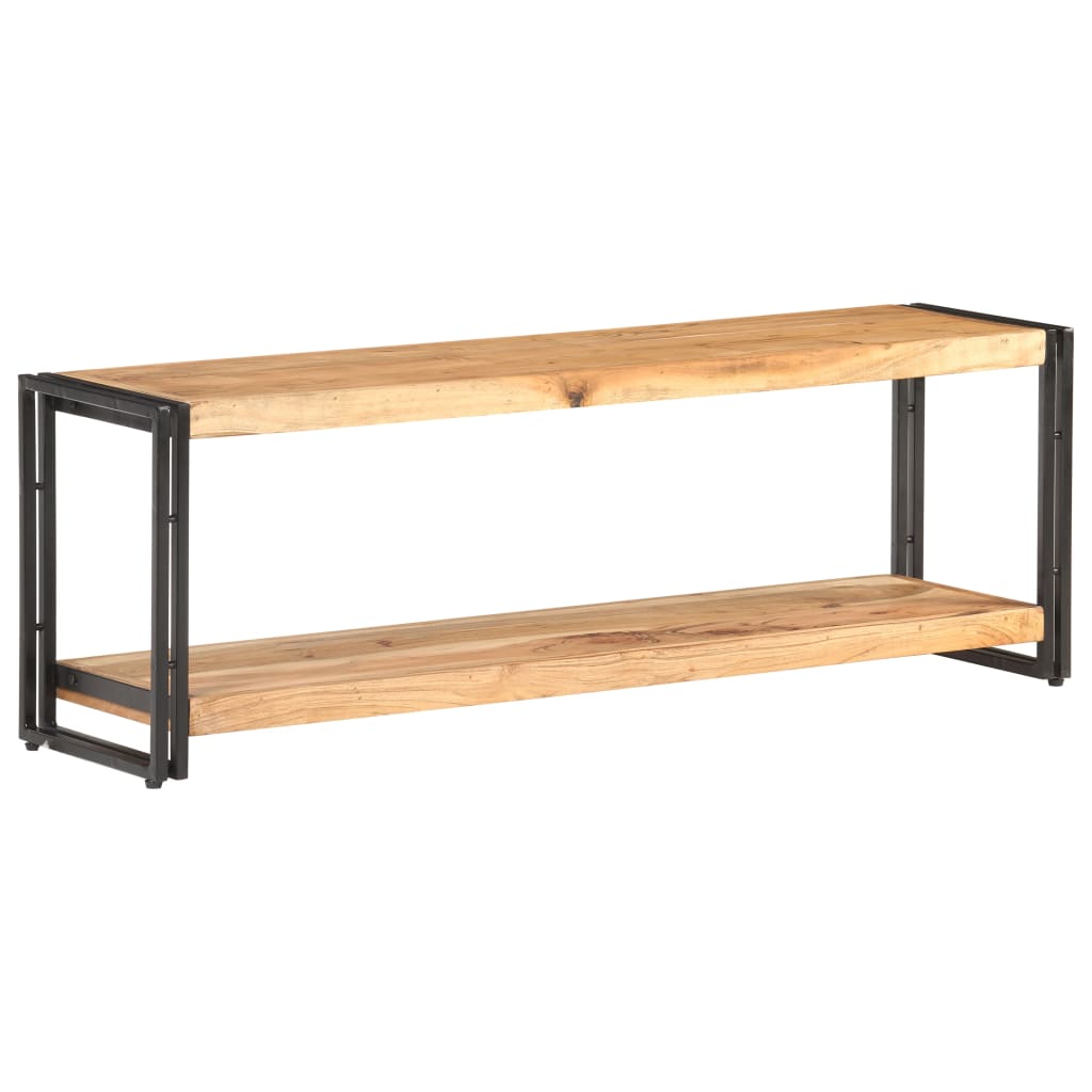 vidaXL TV Cabinet 120x30x40 cm Solid Acacia Wood