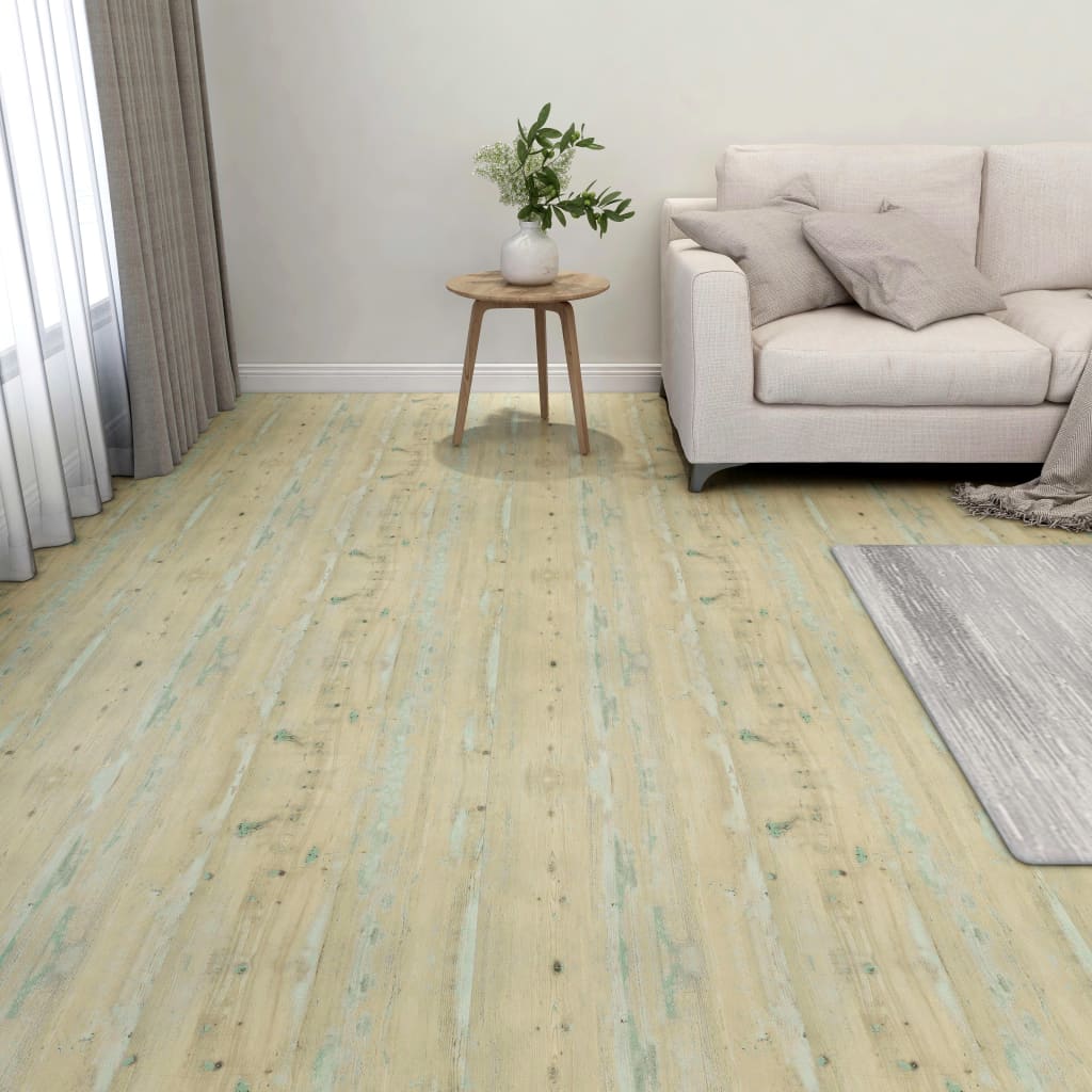 vidaXL Self-adhesive Flooring Planks 55 pcs PVC 5.11 må_ Light Brown
