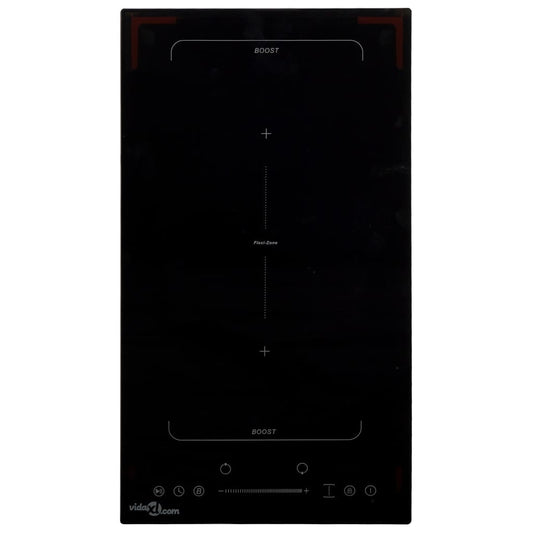 vidaXL Flexizone Induction Hob with 2 Burners Touch Control 3500W