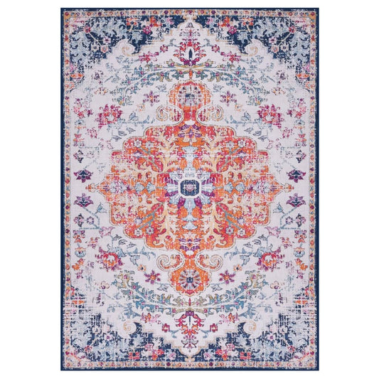 vidaXL Printed Rug Multicolour 120x160 cm Fabric