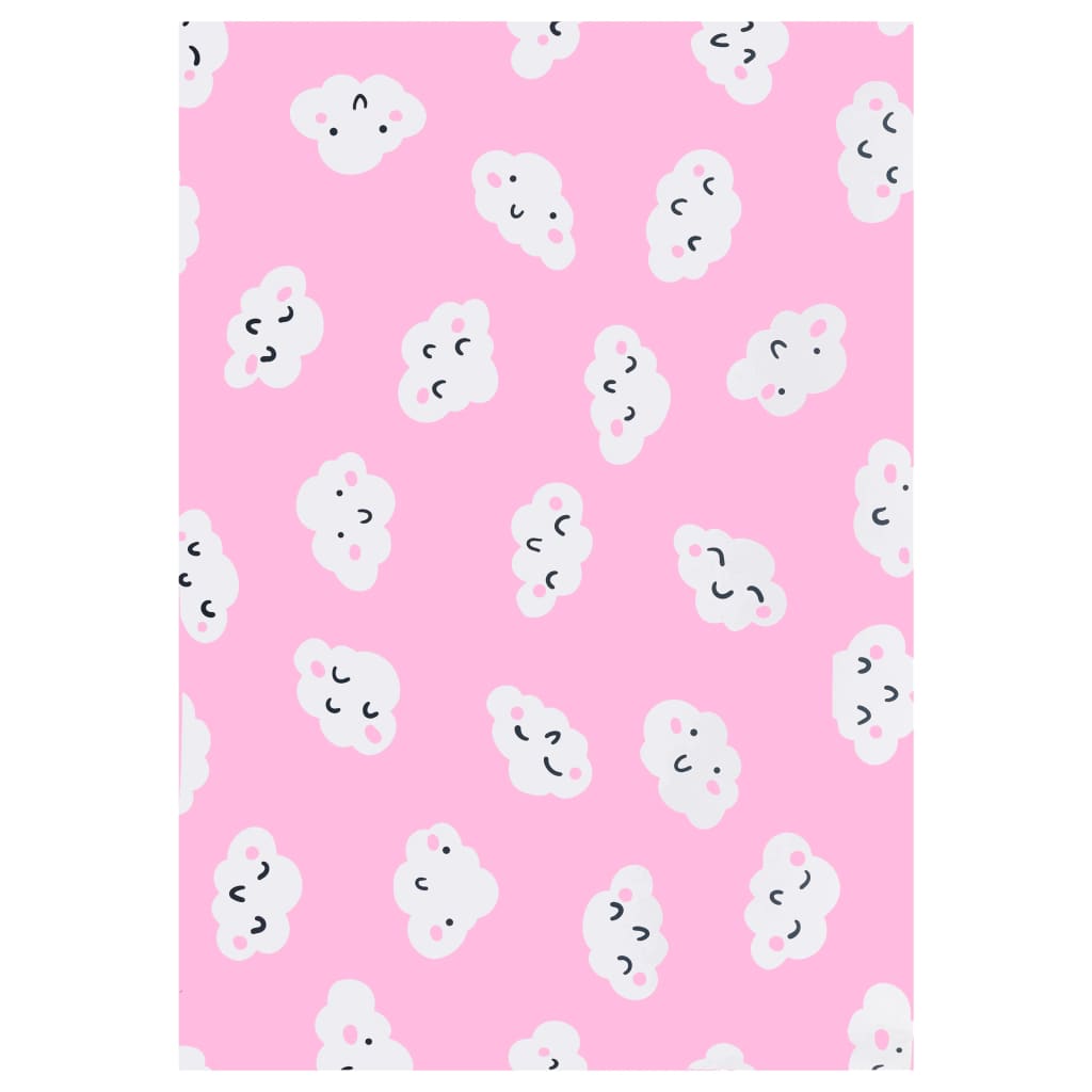 vidaXL Printed Rug Multicolour 80x150 cm Fabric