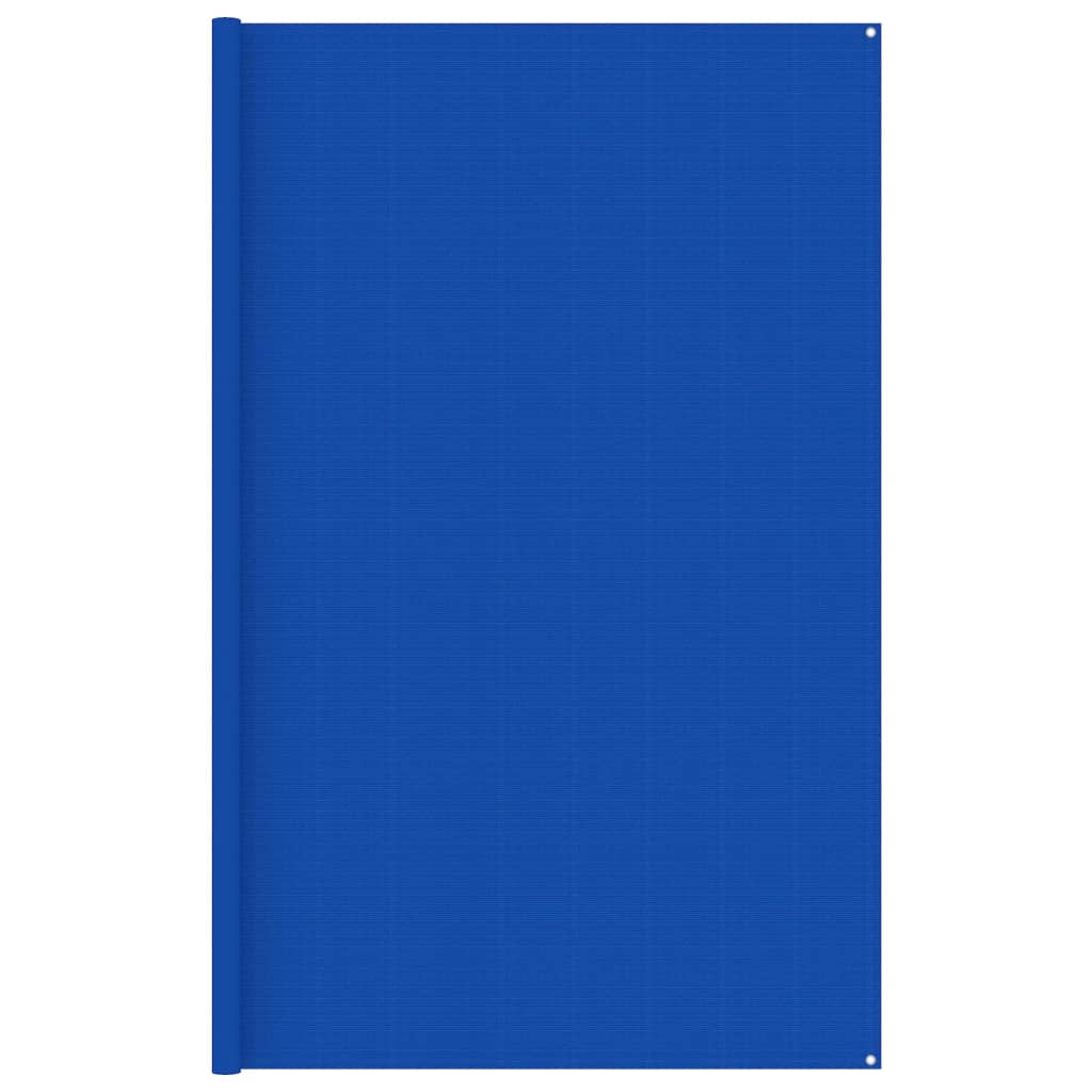 vidaXL Tent Carpet 300x500 cm Blue HDPE