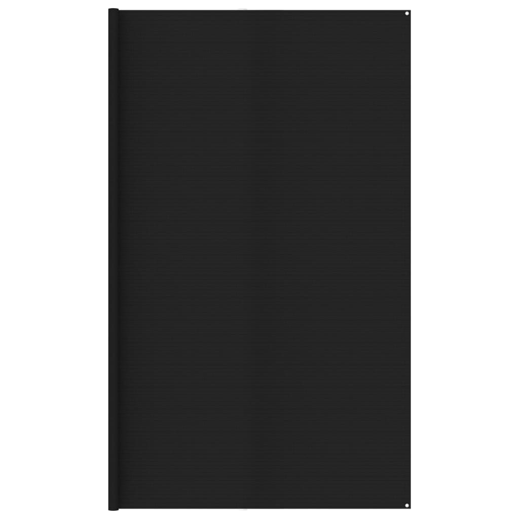 vidaXL Tent Carpet 400x600 cm Black