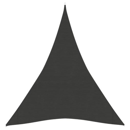vidaXL Sunshade Sail 160 g/må_ Anthracite 4x5x5 m HDPE