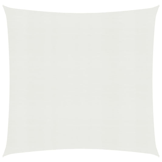 vidaXL Sunshade Sail 160 g/må_ White 3x3 m HDPE