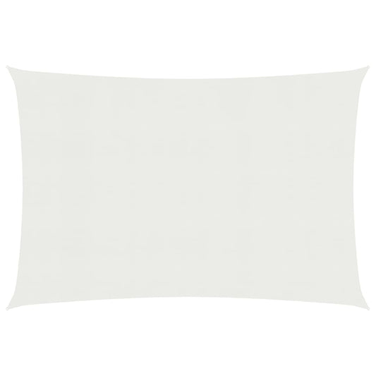 vidaXL Sunshade Sail 160 g/må_ White 2x3.5 m HDPE